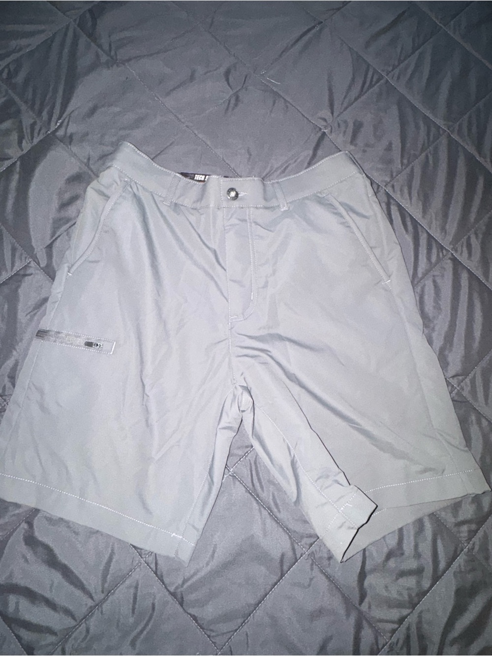 Gerry Weber Men's Light Gray Hybrid Cargo Shorts